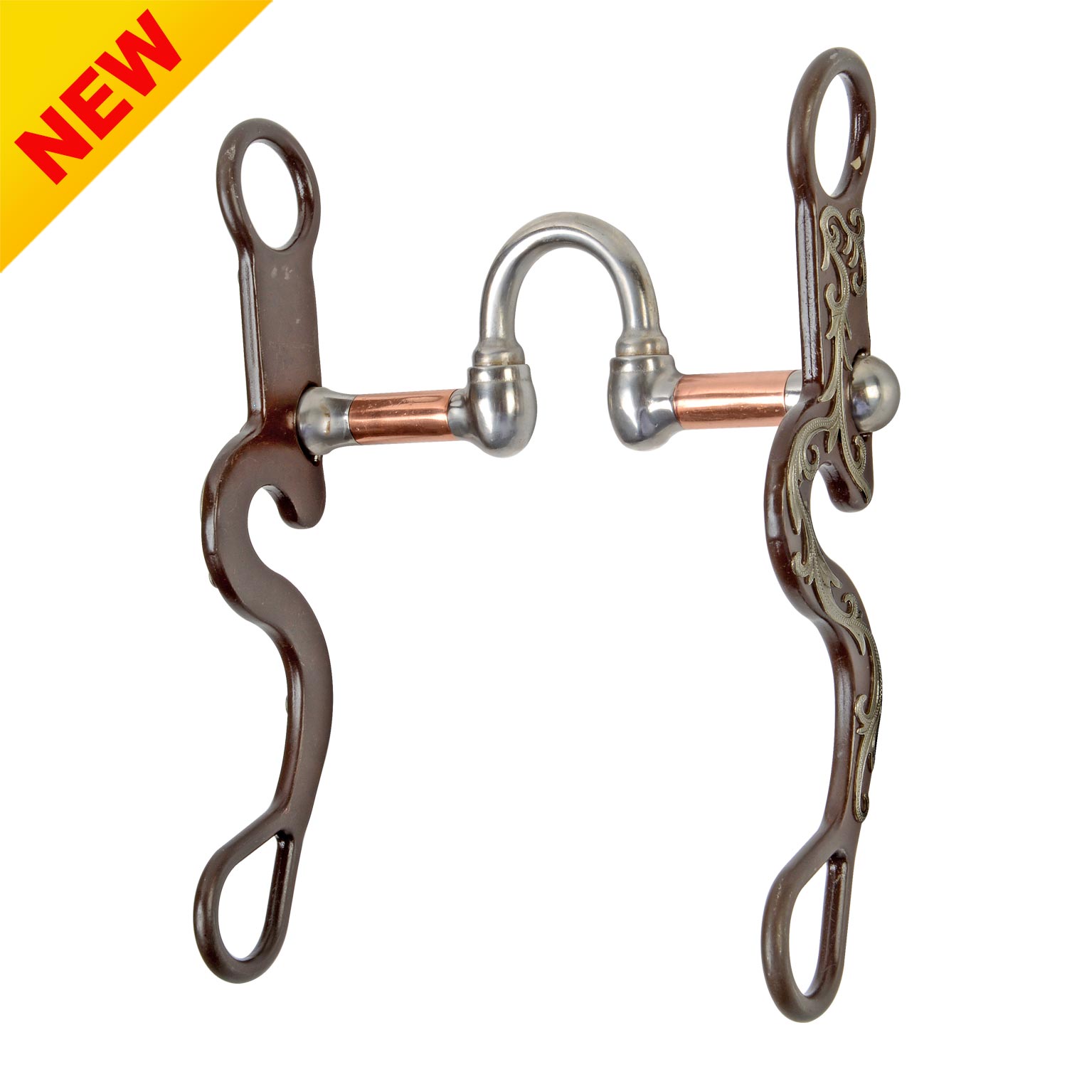 Brown Steel Western Bit