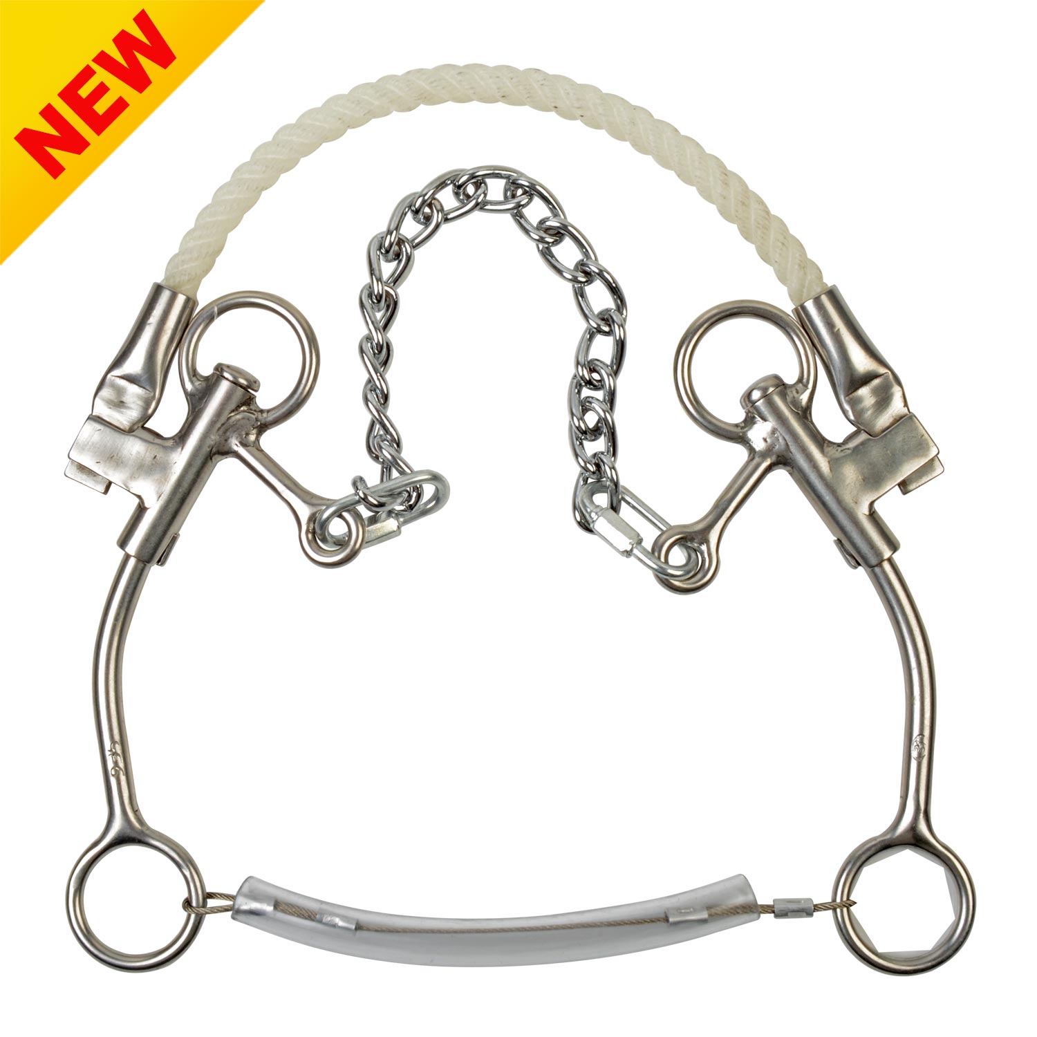 SS Jim Warner Hackamore Western Bit