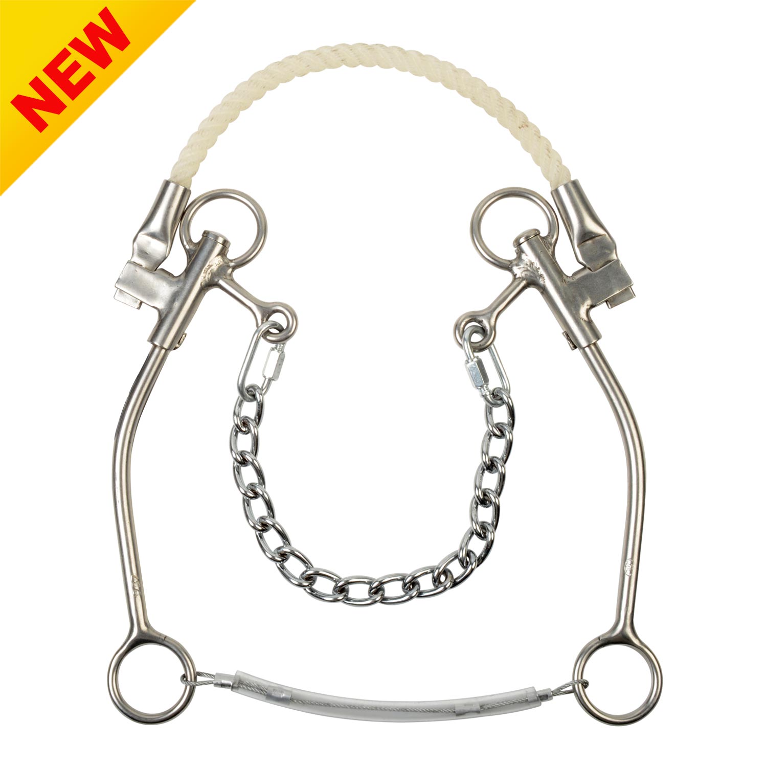 SS Jim Warner Hackamore Western Bit