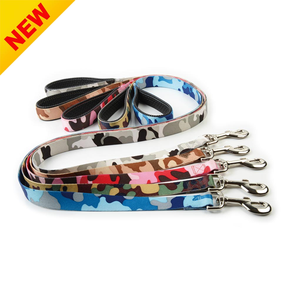 Polyester Camo Printing Dog Leash