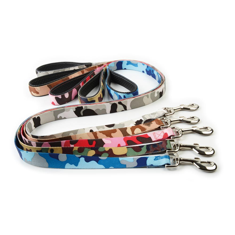 Patterned Polyester Camo Printing Dog Leash
