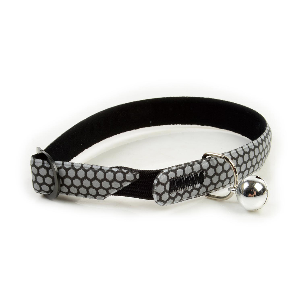 PVC Reflective Elastic Adjustable Safety Cat Collar