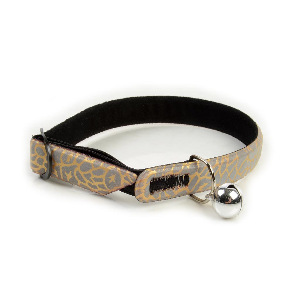 PVC Reflective Elastic Adjustable Safety Cat Collar