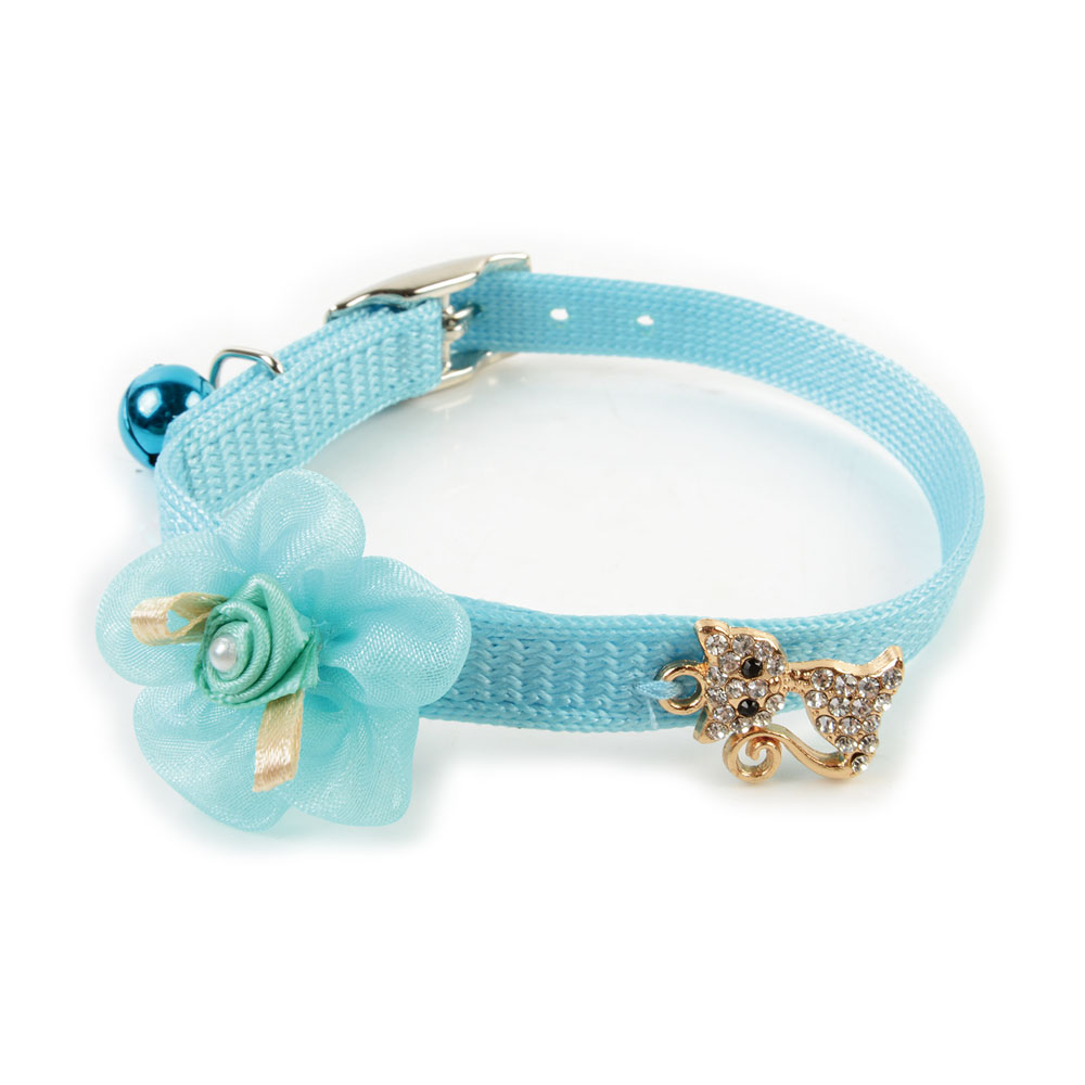 Snag-Off Decorative Nylon Safety Cat Collars