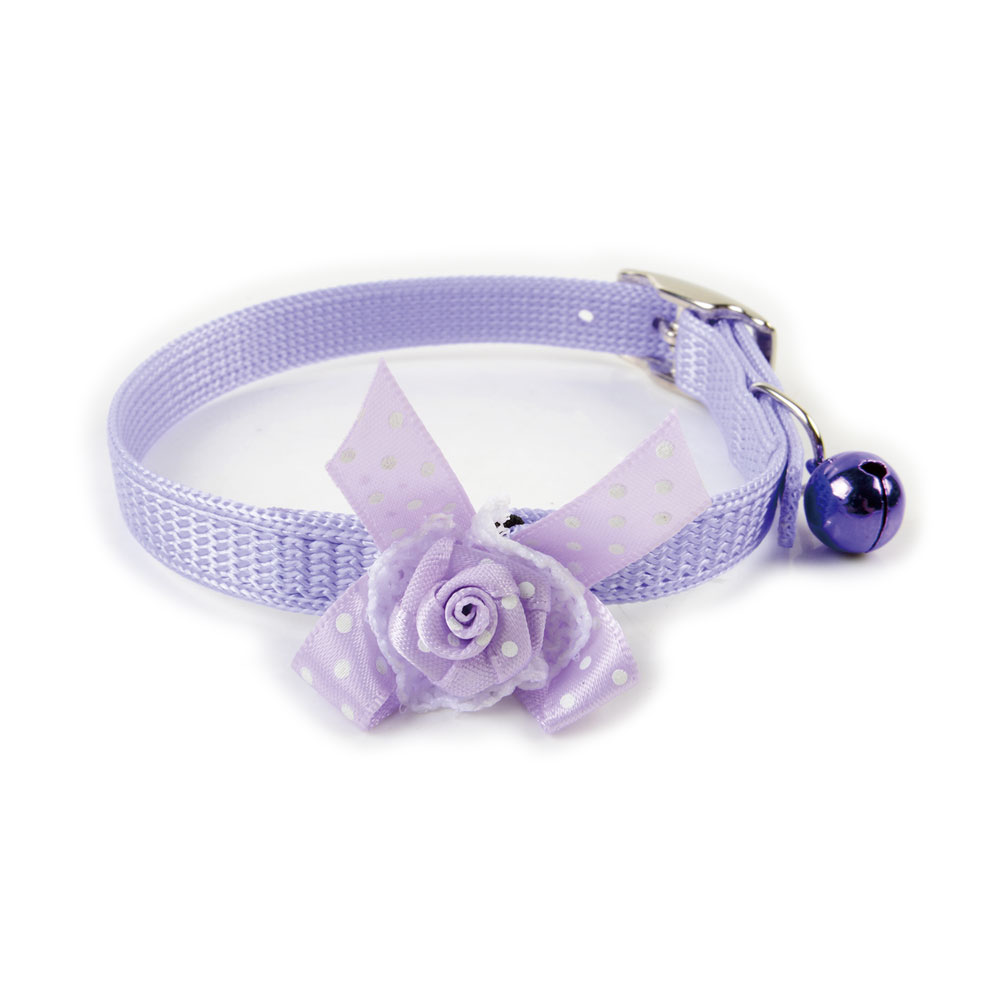 Snag-Off Decorative Nylon Safety Cat Collars