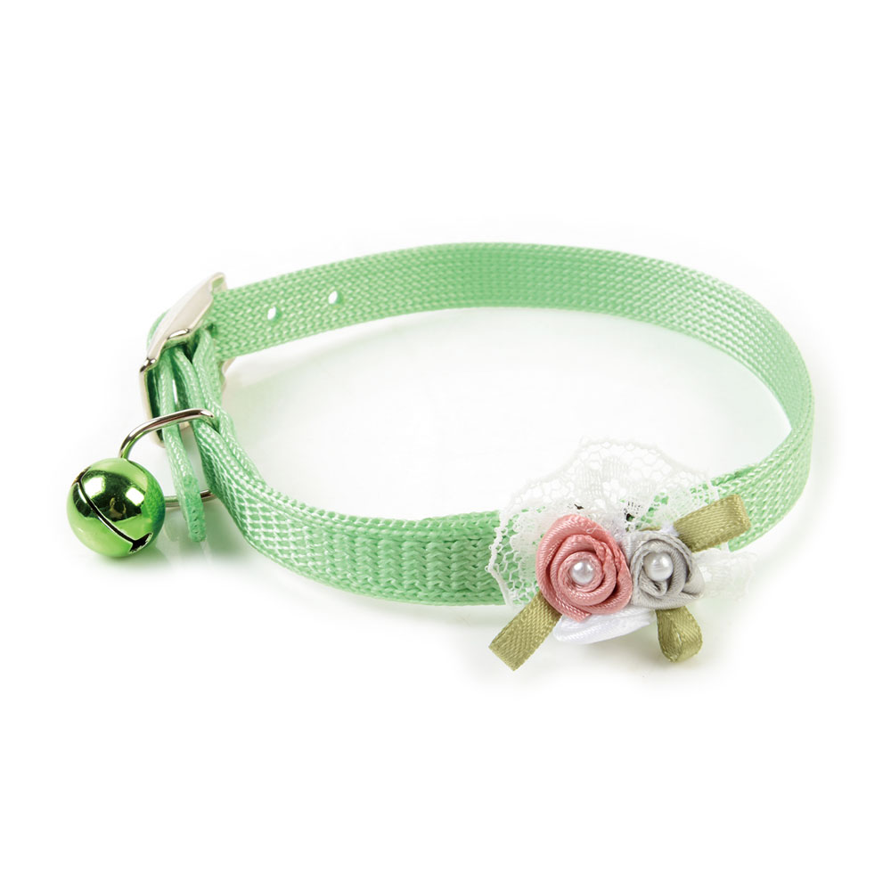 Snag-Off Decorative Nylon Safety Cat Collars