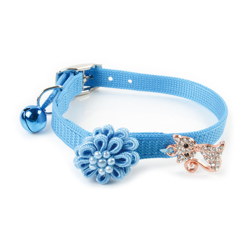 Snag-Off Decorative Nylon Safety Cat Collars