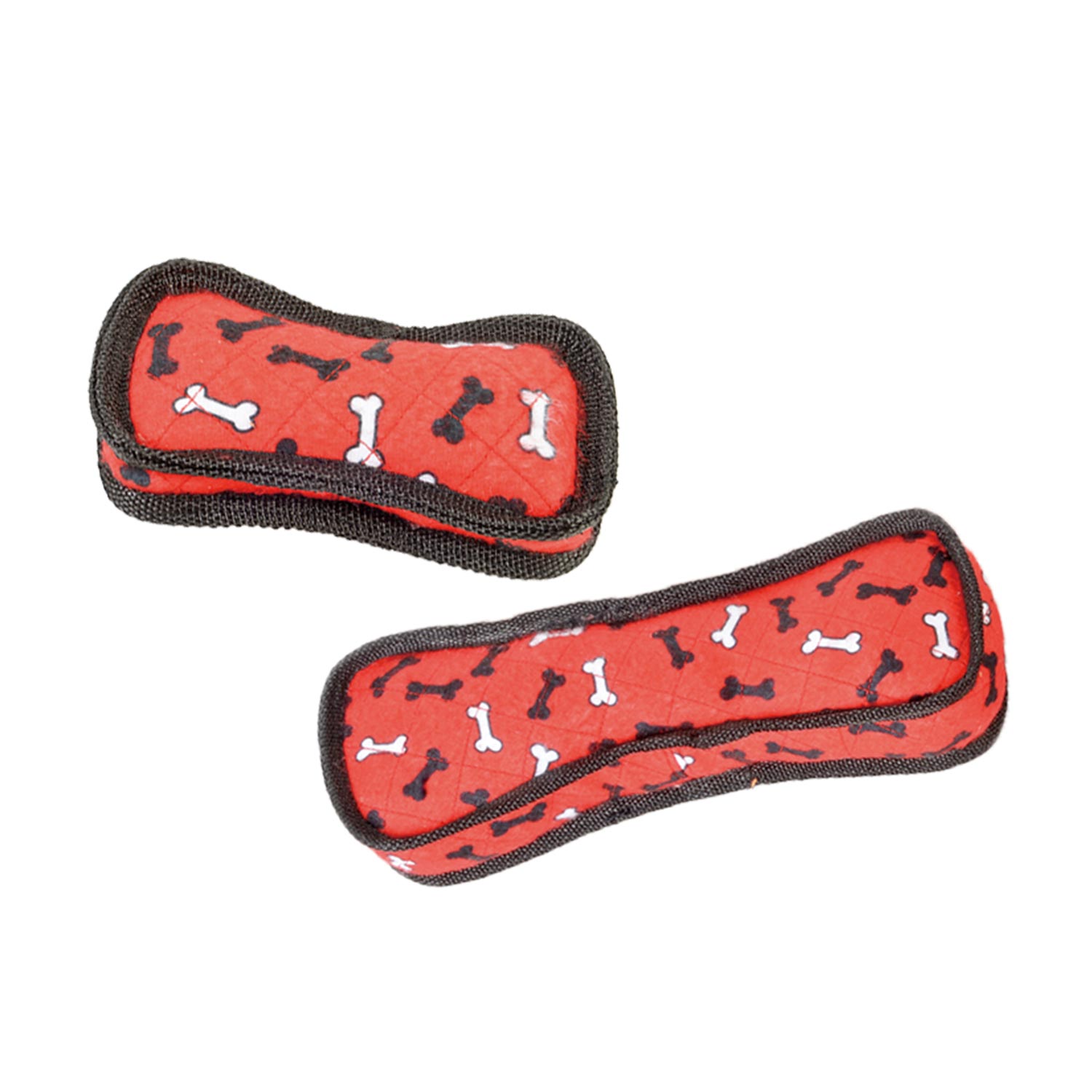 Stuffed Squeaky Bone Red Color Pet Dog Toy