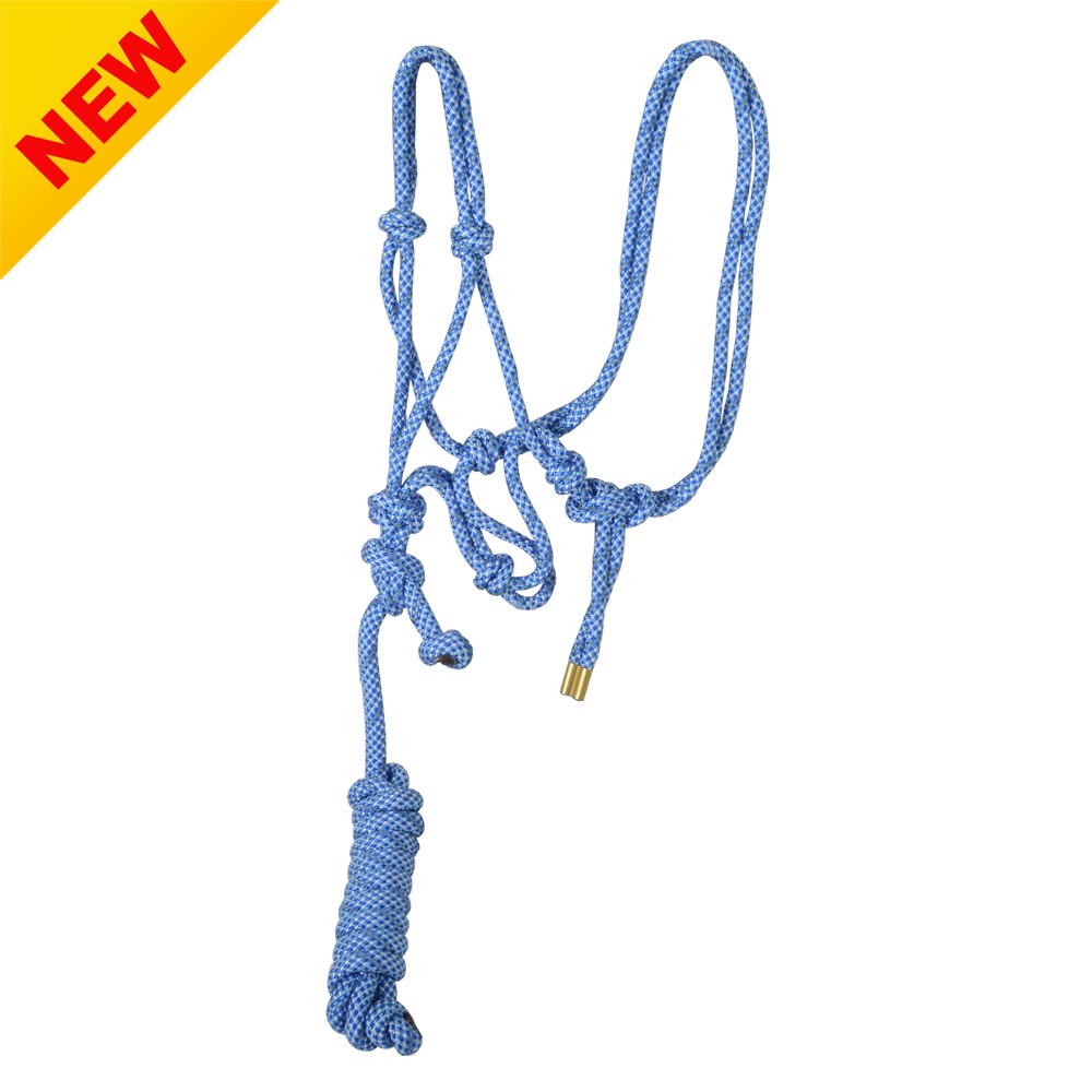 Reflective Knotted Rope Halter
