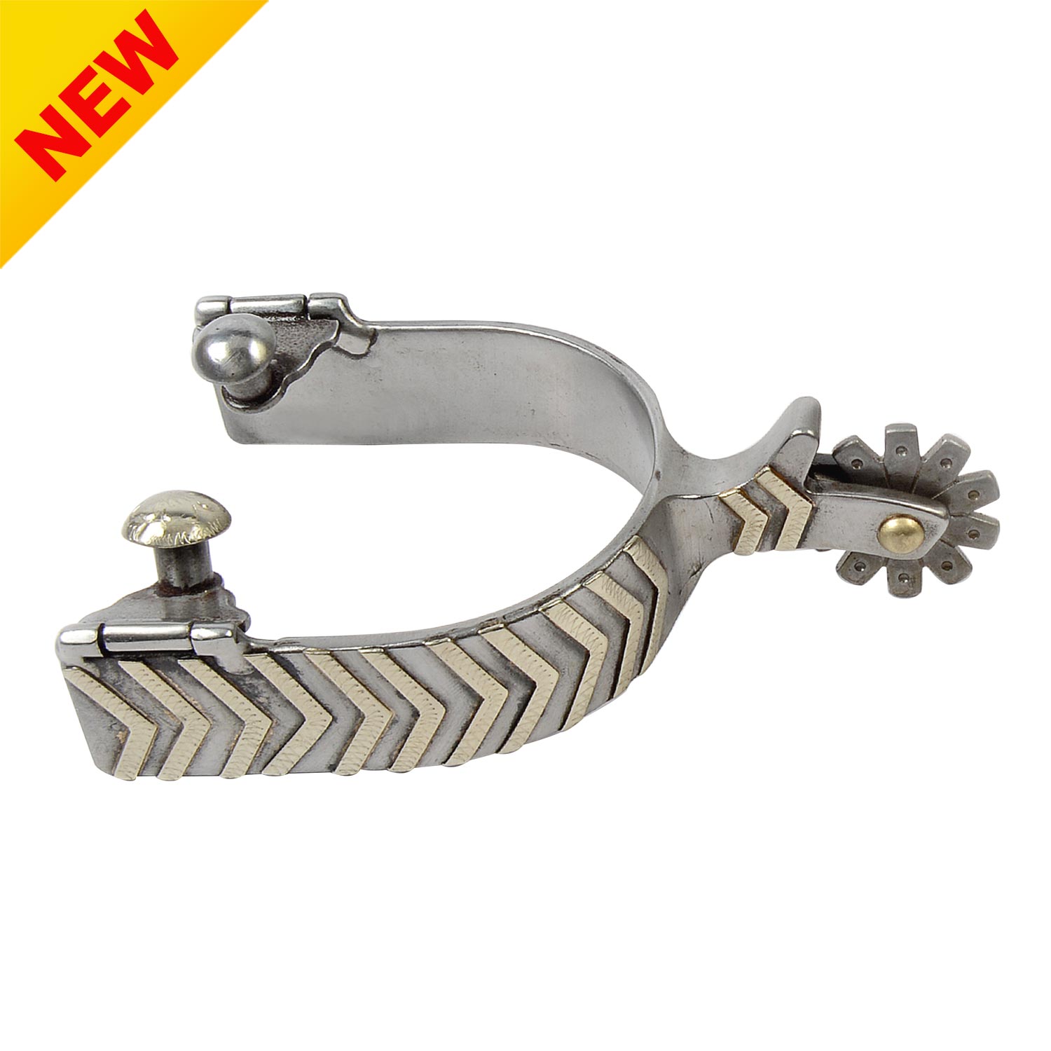 Polished Steel Spurs