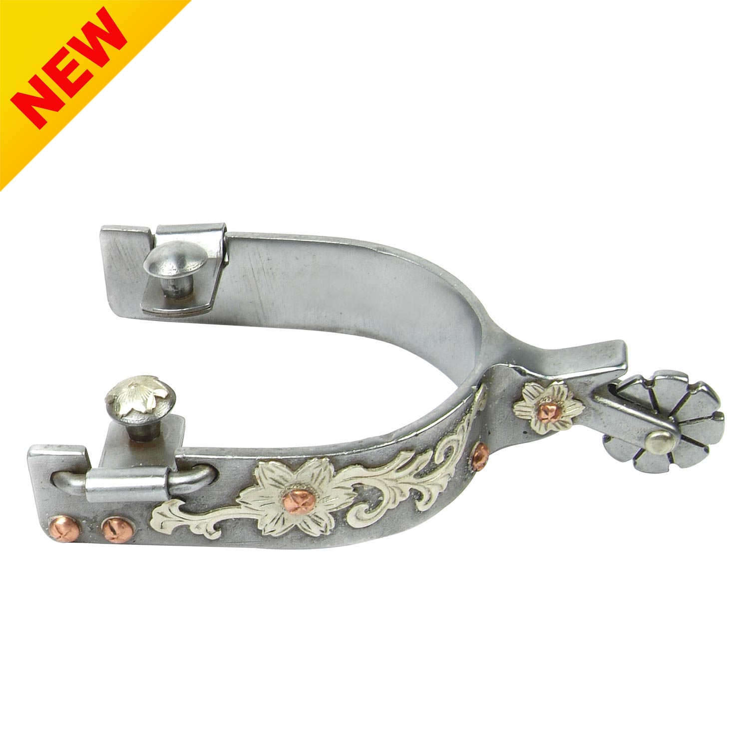 Polished Steel Spurs
