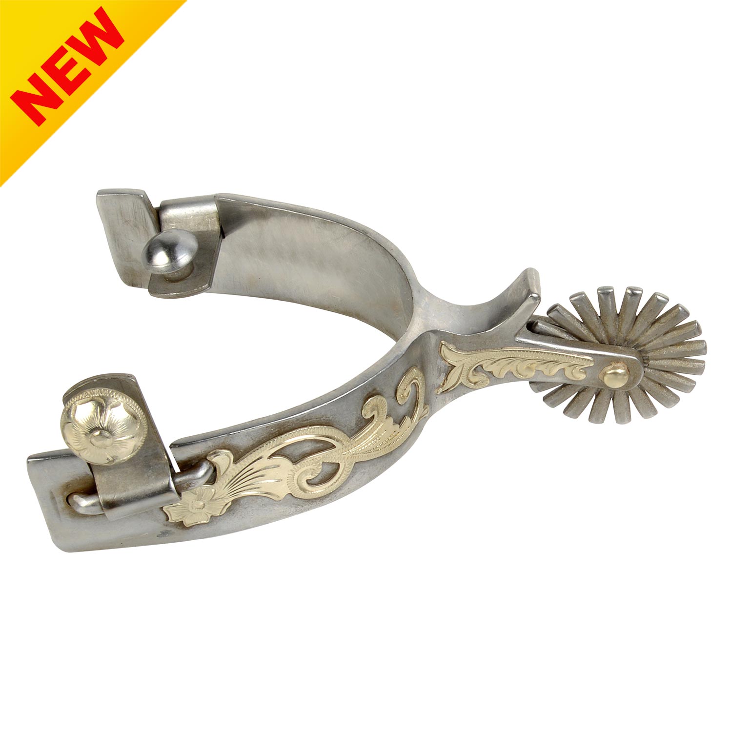 Polished Steel Spurs
