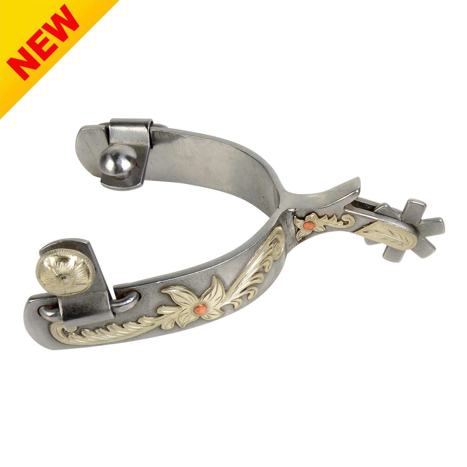 Polished Steel Spurs