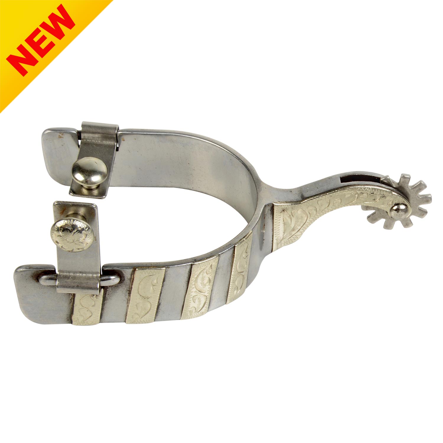 Polished Steel Spurs