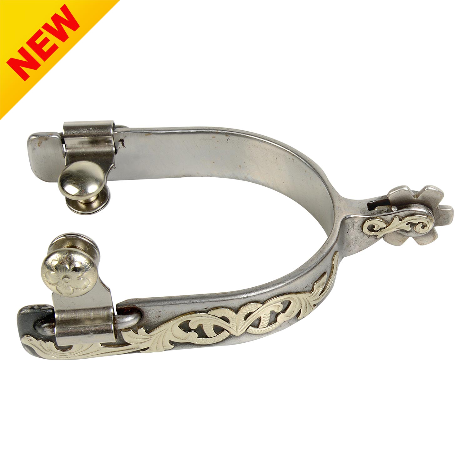 Polished Steel Spurs