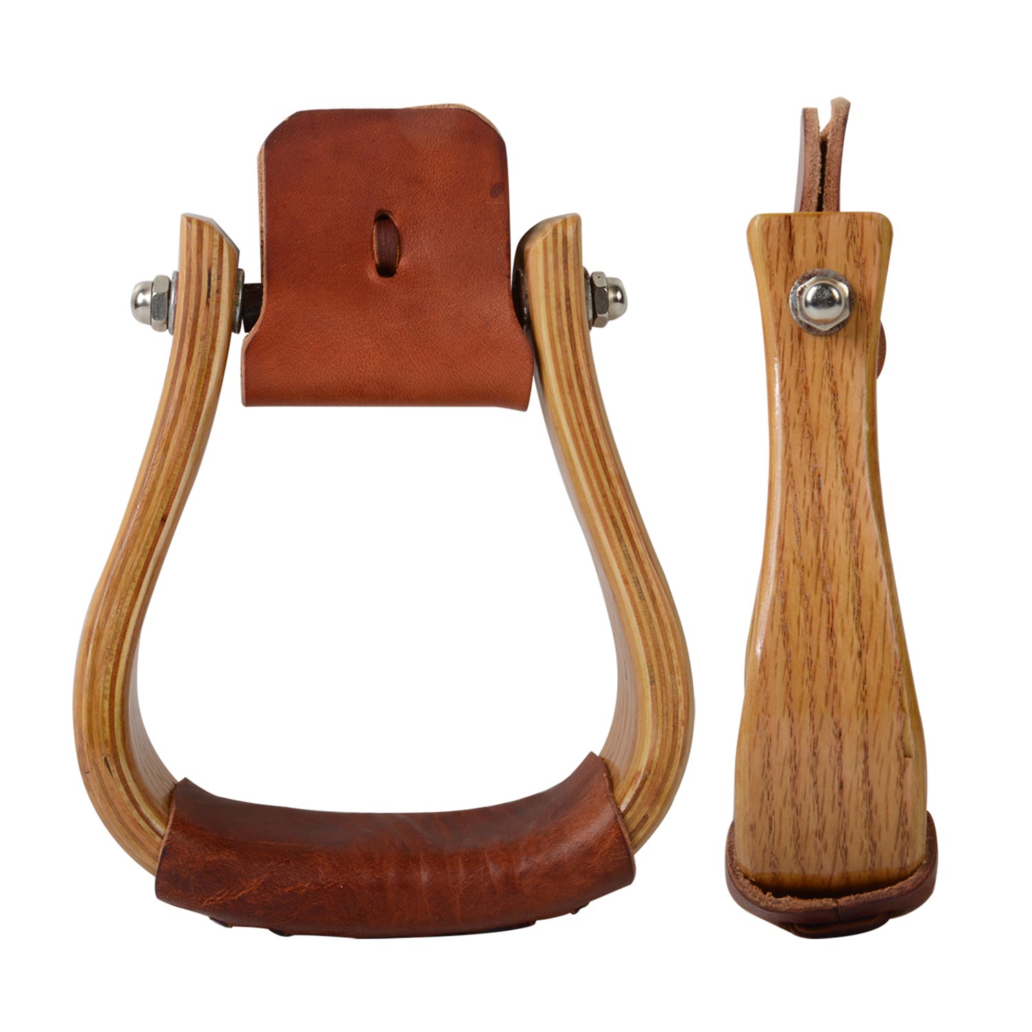 Western Wooden Stirrups