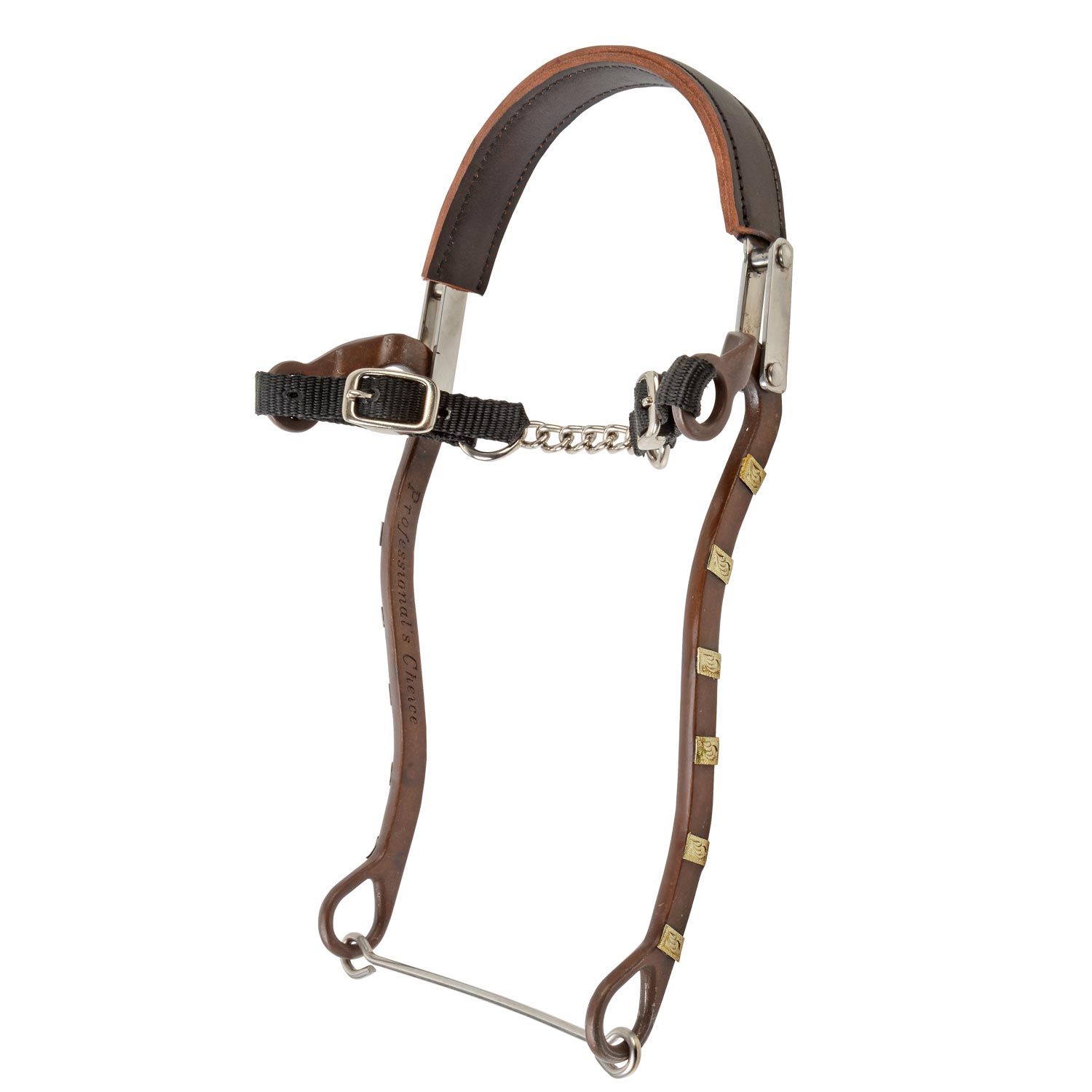 Brown Steel Hackmore Western Bit