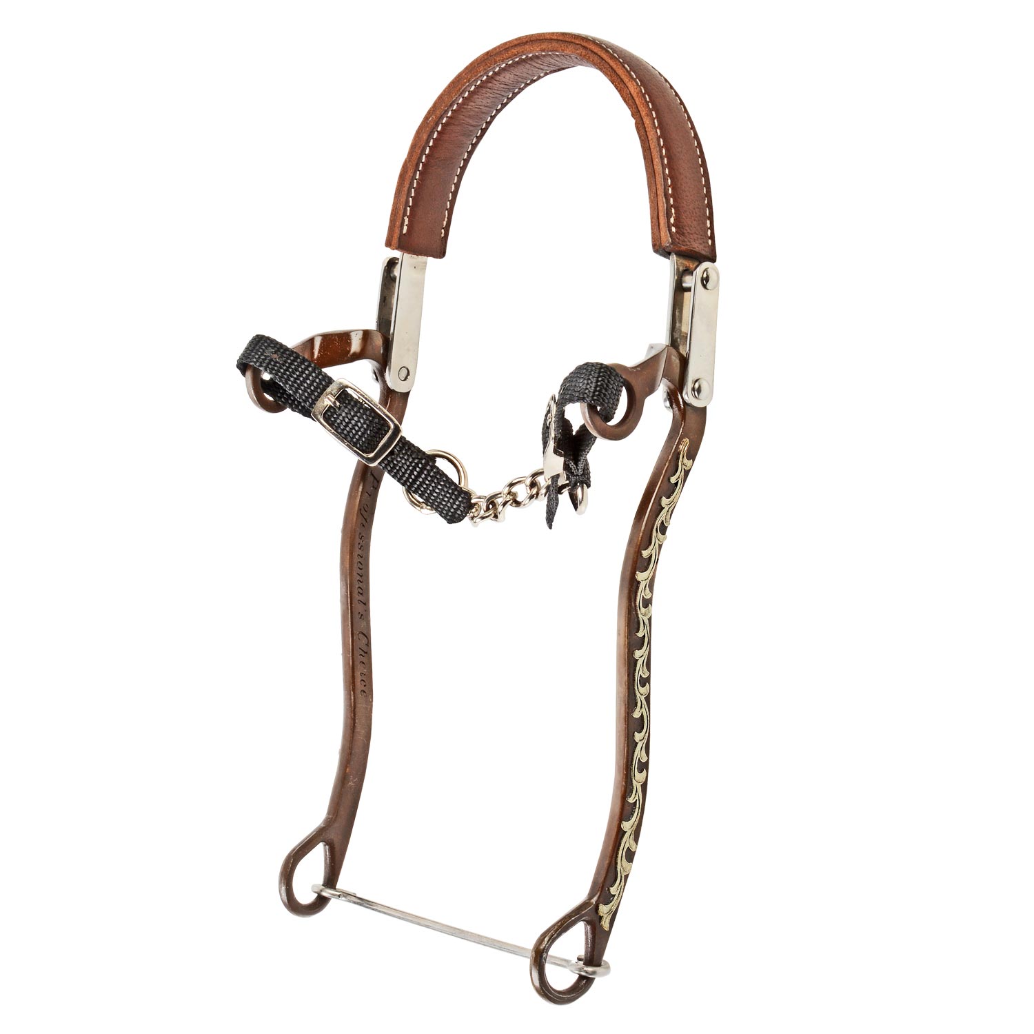 Brown Steel Hackmore Western Bit