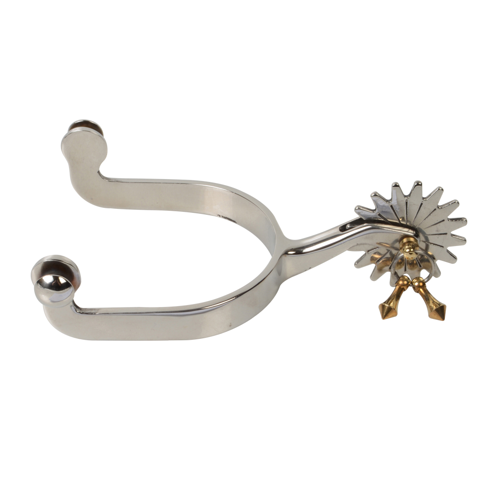 Chrome Steel Jingle Western Spurs