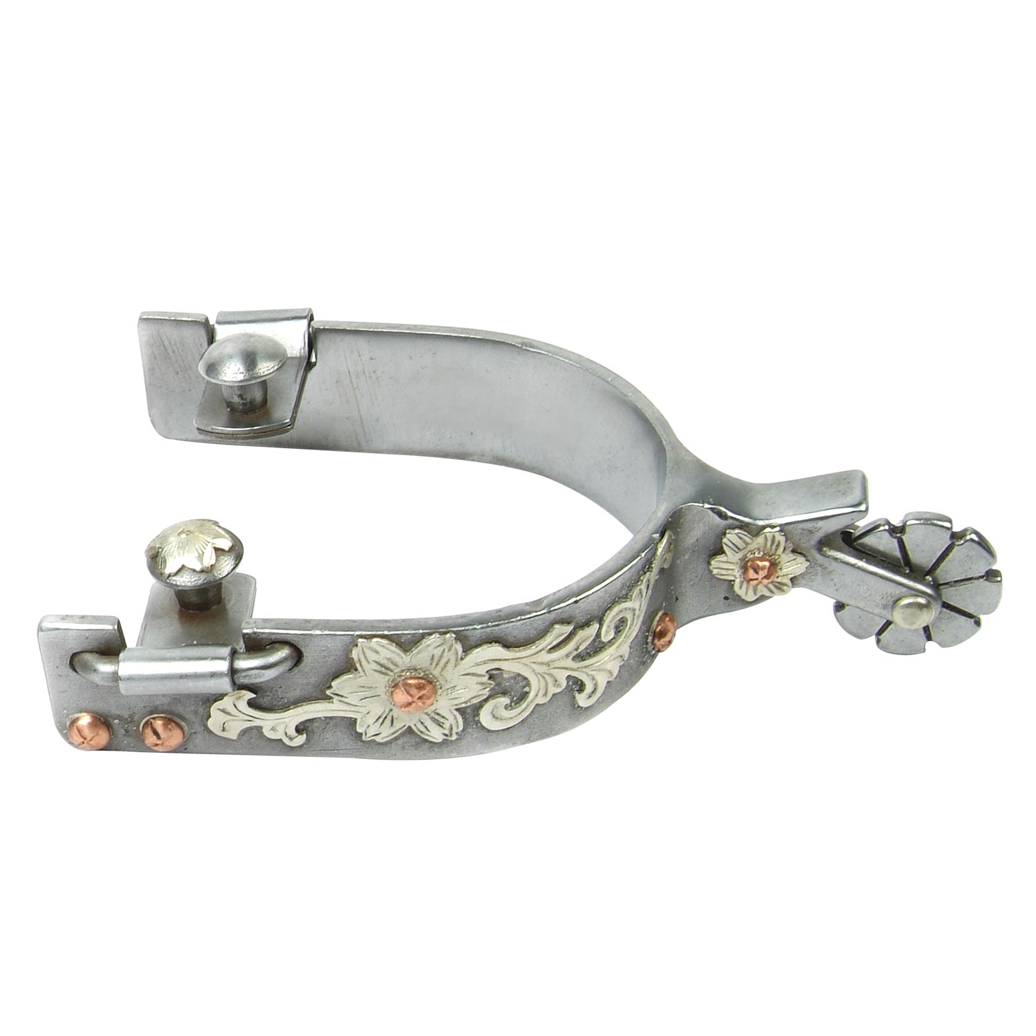 Polished Steel Spurs