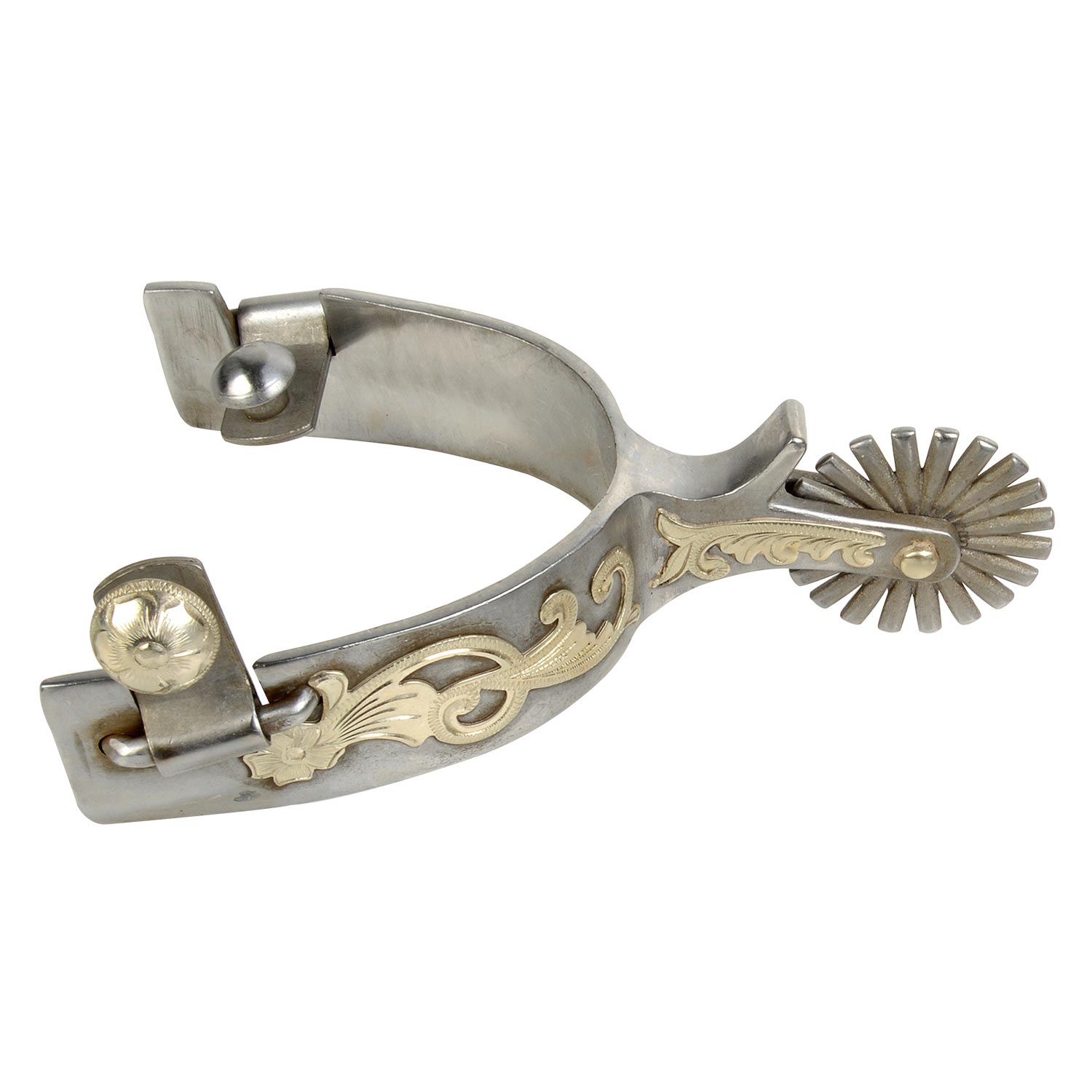 Polished Steel Spurs