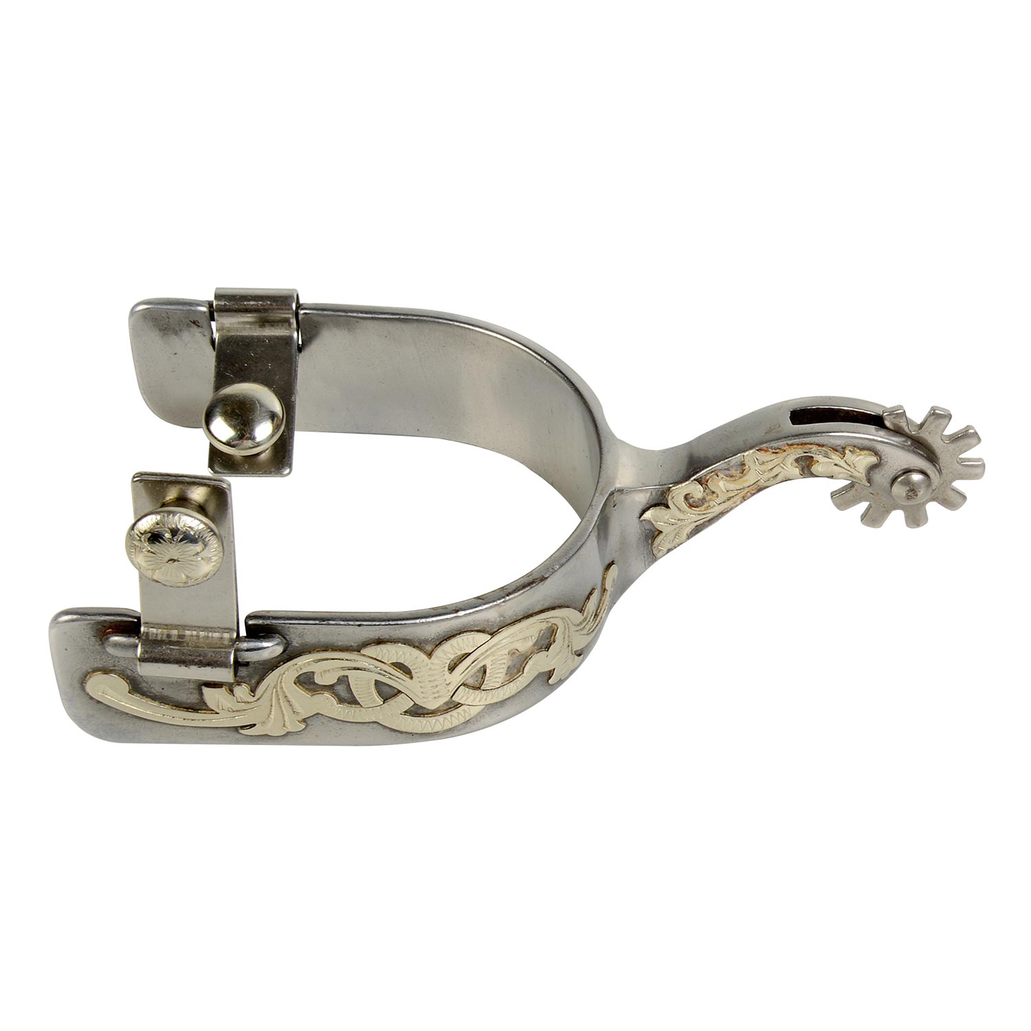 Polished Steel Spurs