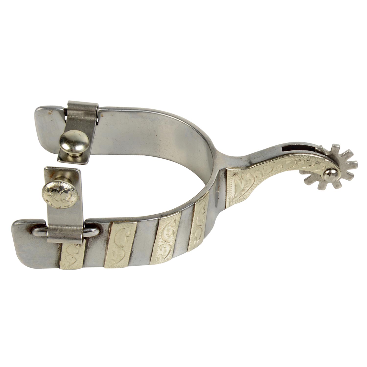 Polished Steel Spurs