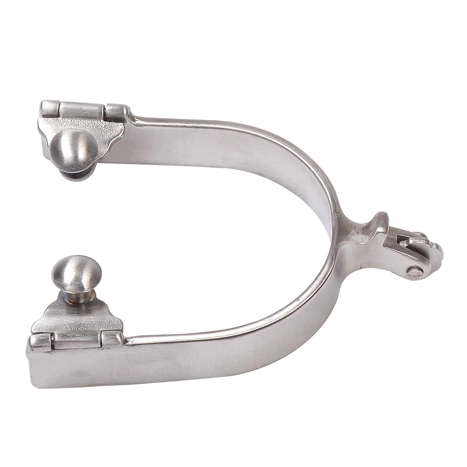 SS Polished Spurs with Guard