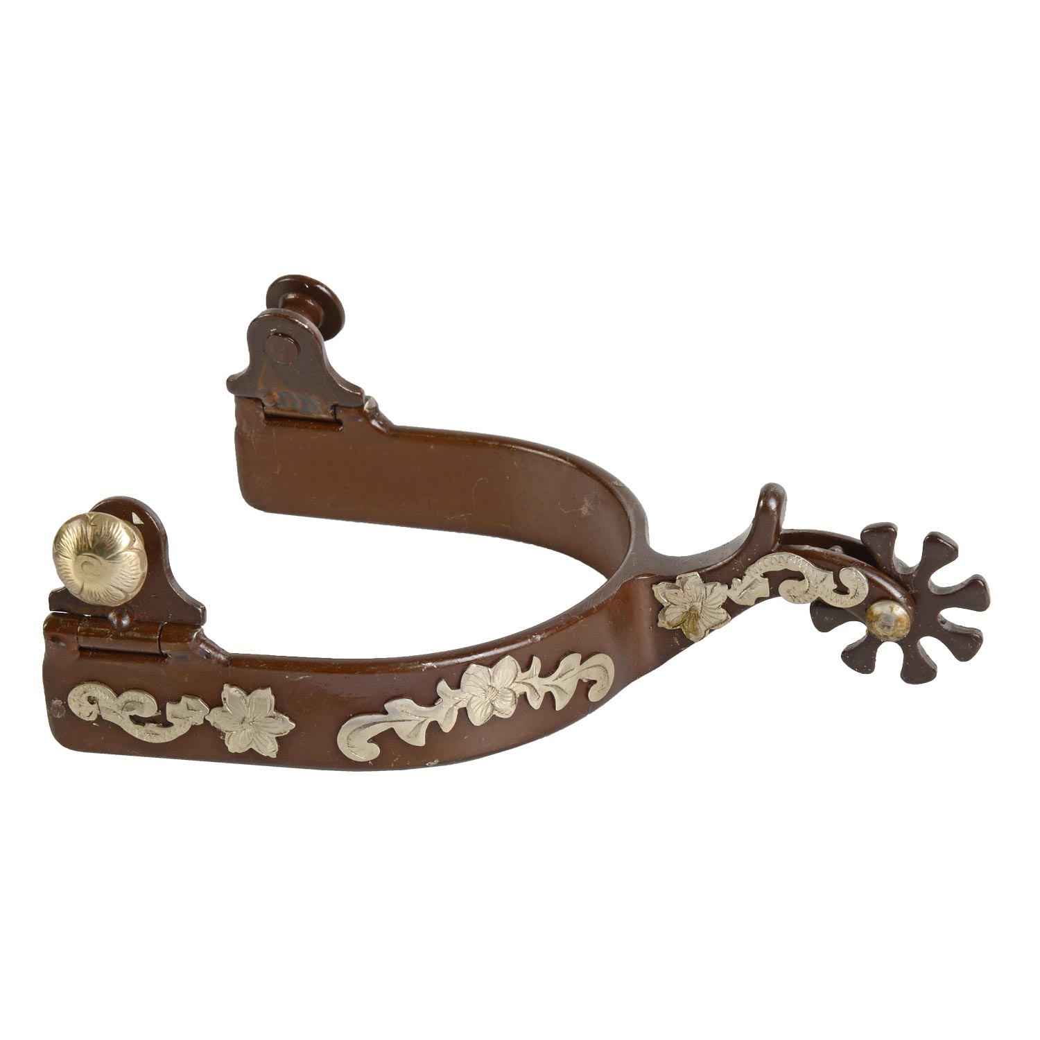 Antique Floral Stones Western Spur