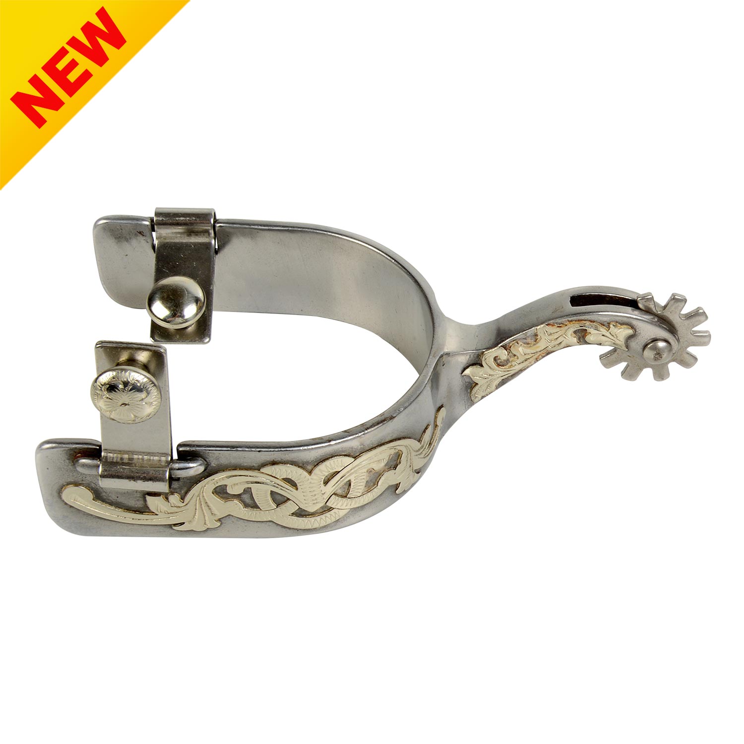 Polished Steel Spurs