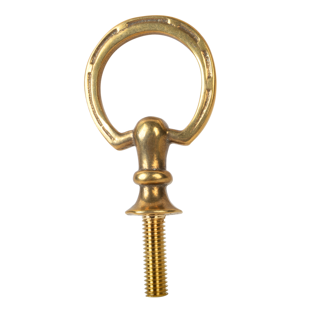 Brass Large Horseshoe Terret