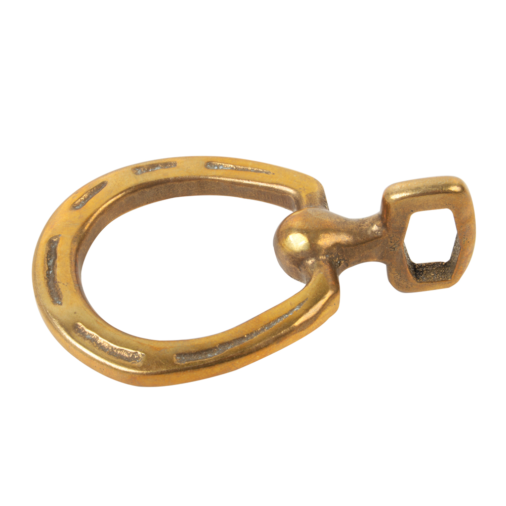 Brass Horseshoe Gag Loop