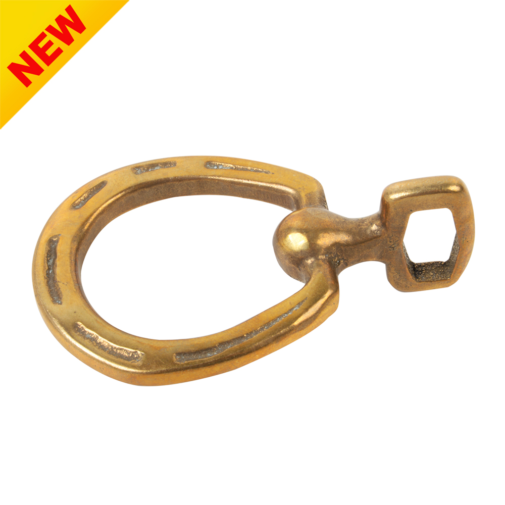 Brass Horseshoe Gag Loop