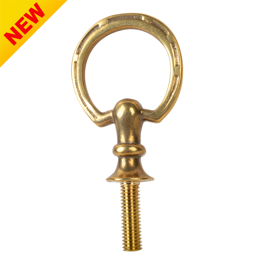 Brass Large Horseshoe Terret