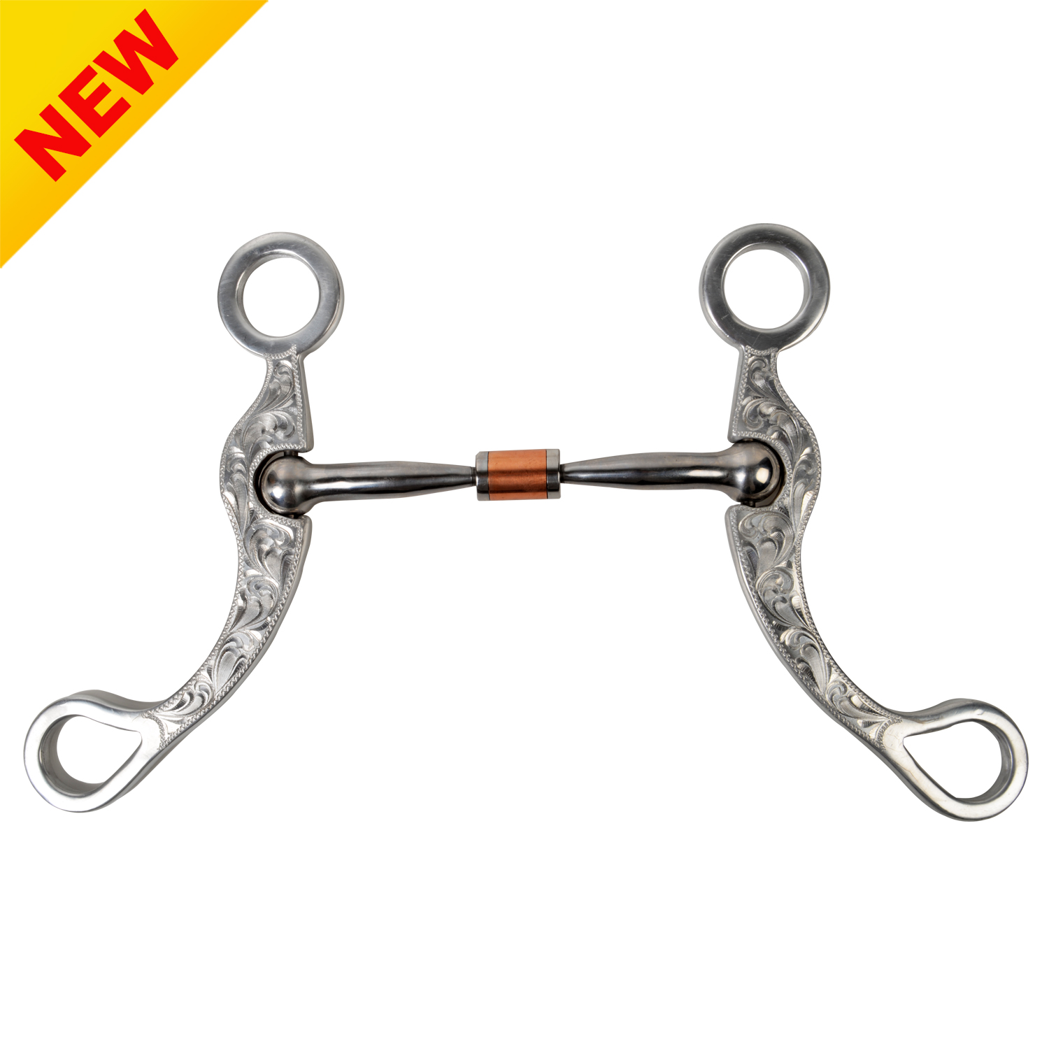 Aluminum Cheeks Western Bits