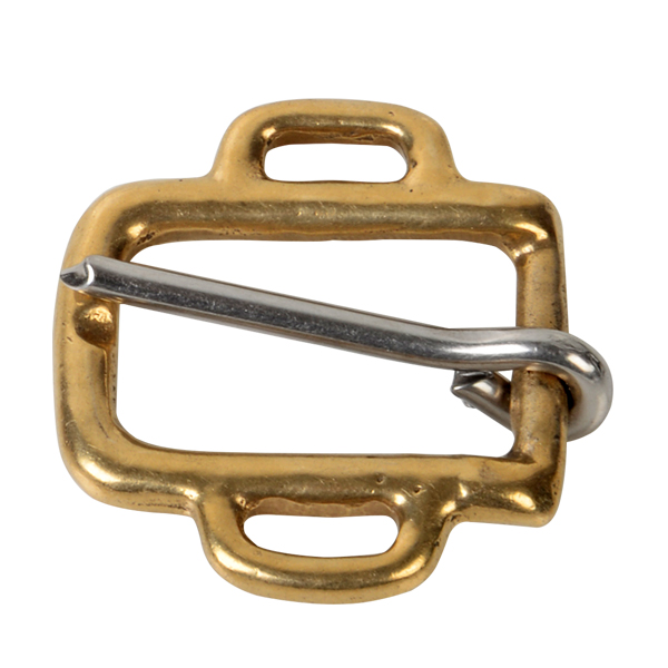 Brass Tug Buckle with SS Tongue
