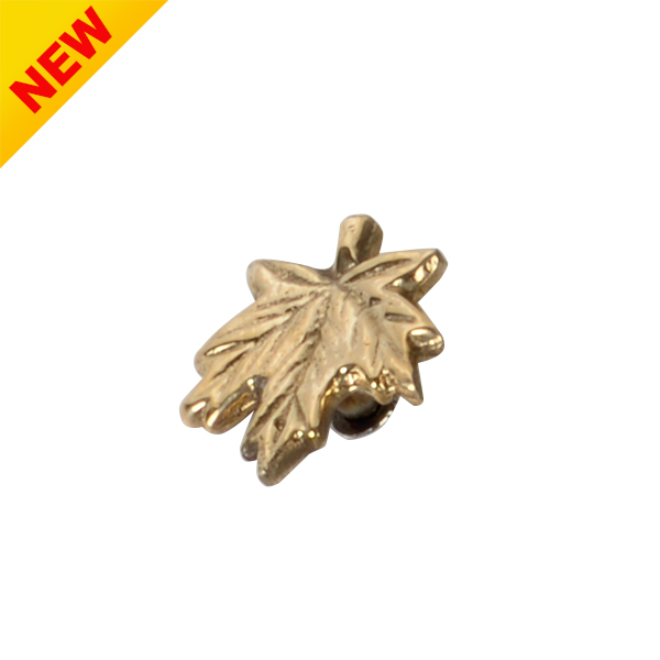 Brass Maple Leaf