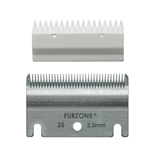 Small Ceramic Cutter and Big Steel Comb 2.5mm