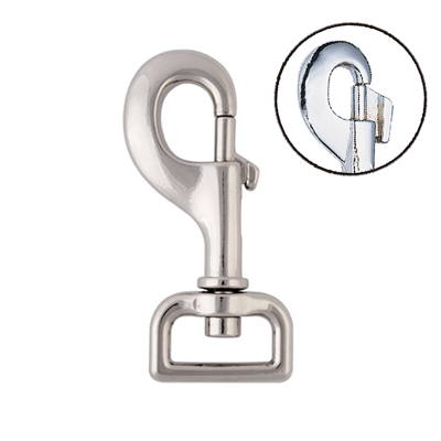 Bolt Snap,  Rust proof metal snap hook ,Nickel plated , Eletro galvanized ,Brass platedChromium plated , Alloy zine die castingElectric Dipping Swivel loop eye snaps 