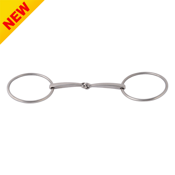 SS Rings Snaffle English Bit