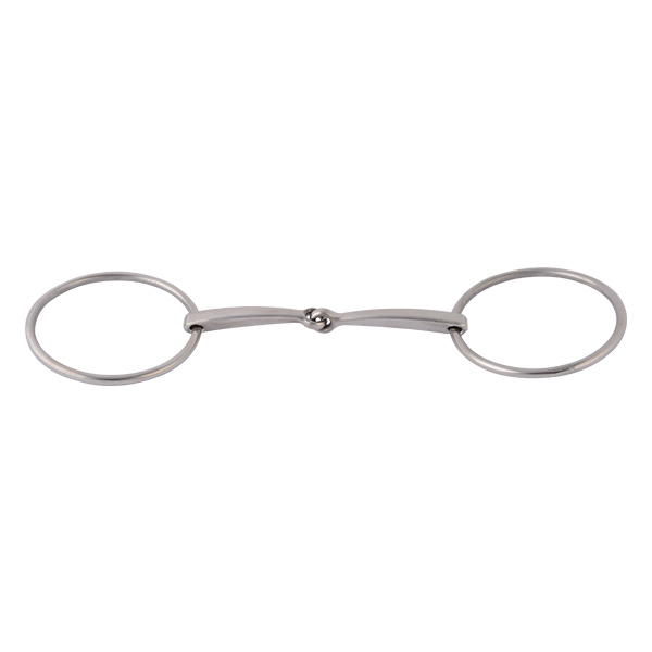 SS Rings Snaffle English Bit