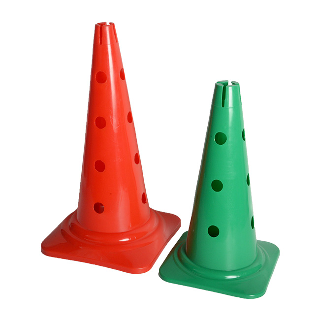 Plastic Adjustable Hurdle Cones Sport Cones for Agility Training
