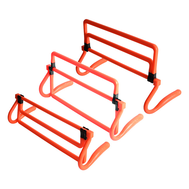 Plastic Agility Hurdles with Adjustable Height Extenders