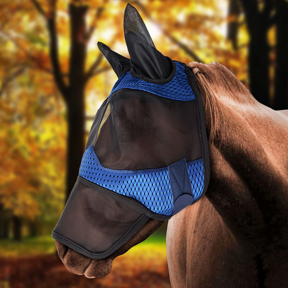 Fly Mask with Ear & Nose Cover