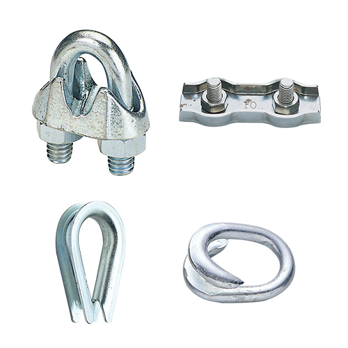 Wire Rope Clip, Thimble & Lap Link / Mallezble Iron & Steel