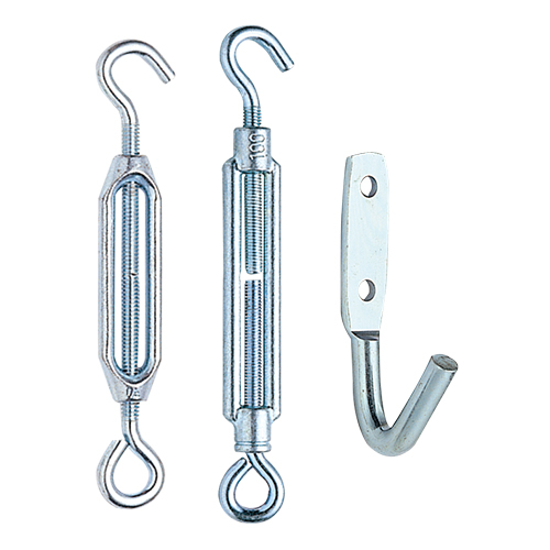Turnbuckle & Hook / Zinc Diecast & Steel