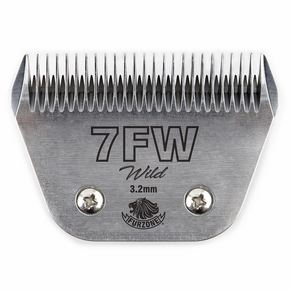 Furzone #7FW-3.2mm-Full Teeth Professional A5 Detachable Blade - Made Of Extra Durable Japanese Steel